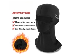 Cinzacom Abertura Óculosbengguo Gorro Térmico Vento Respirável Lã Proteção Rosto Pescoço Ciclismo Esportes Ar Livre Inverno Frio