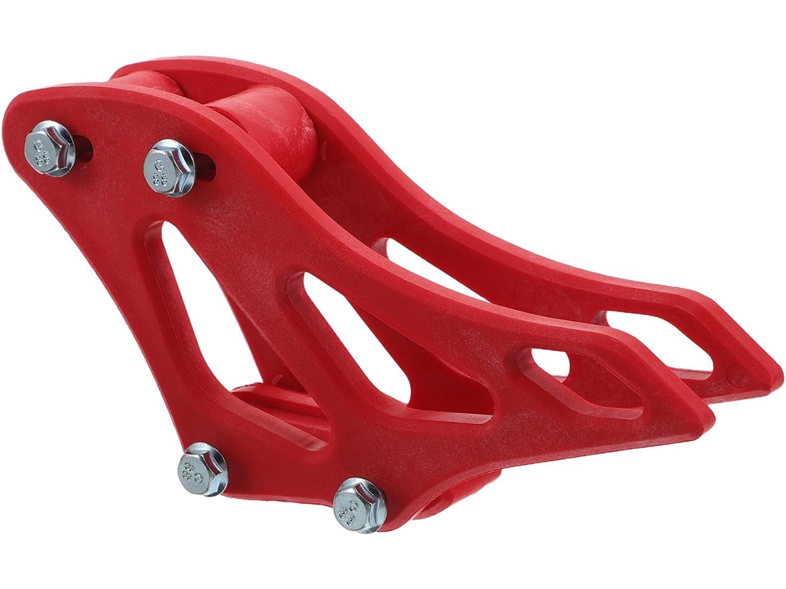 Protetor de fluxo de plástico vermelho para motocicletas off-road, Flow Slider.
