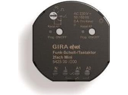 Funk Schalt /tastaktor Mini 2fach 542500 Gira (542500)