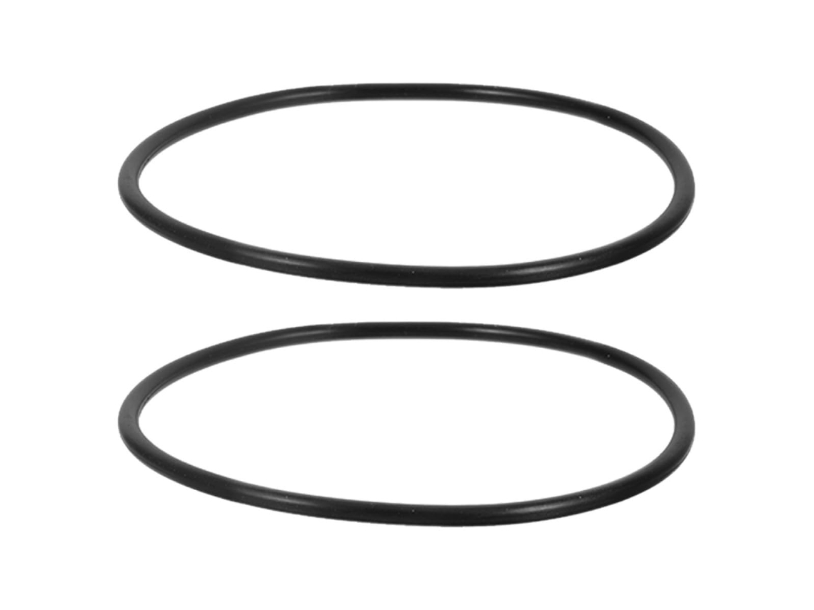 Conjunto De 2 Juntas Silicone Pretas Para Sistemas Purificação Água, Compatíveis Com Filtros De 20 Polegadas Para