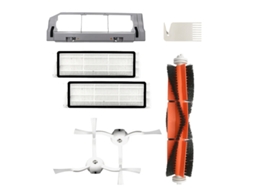 Kit de peças para aspirador de pó xiaomi mijia roborock, escova principal, capa da escova principal, ferramenta de limpeza, escova lateral