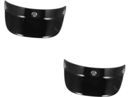 Conjunto De 5 Peças De Viseira Para Capacete De Ciclismo Ao Ar Livre, Na Cor Preta (pc).