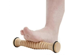 Lurelia Rolo De Massagem Para Pés, Fascite Plantar, Madeira, Design Ergonómico