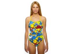 Fato de banho para Mulher TURBO Pop Multicor para Natação (XXL)