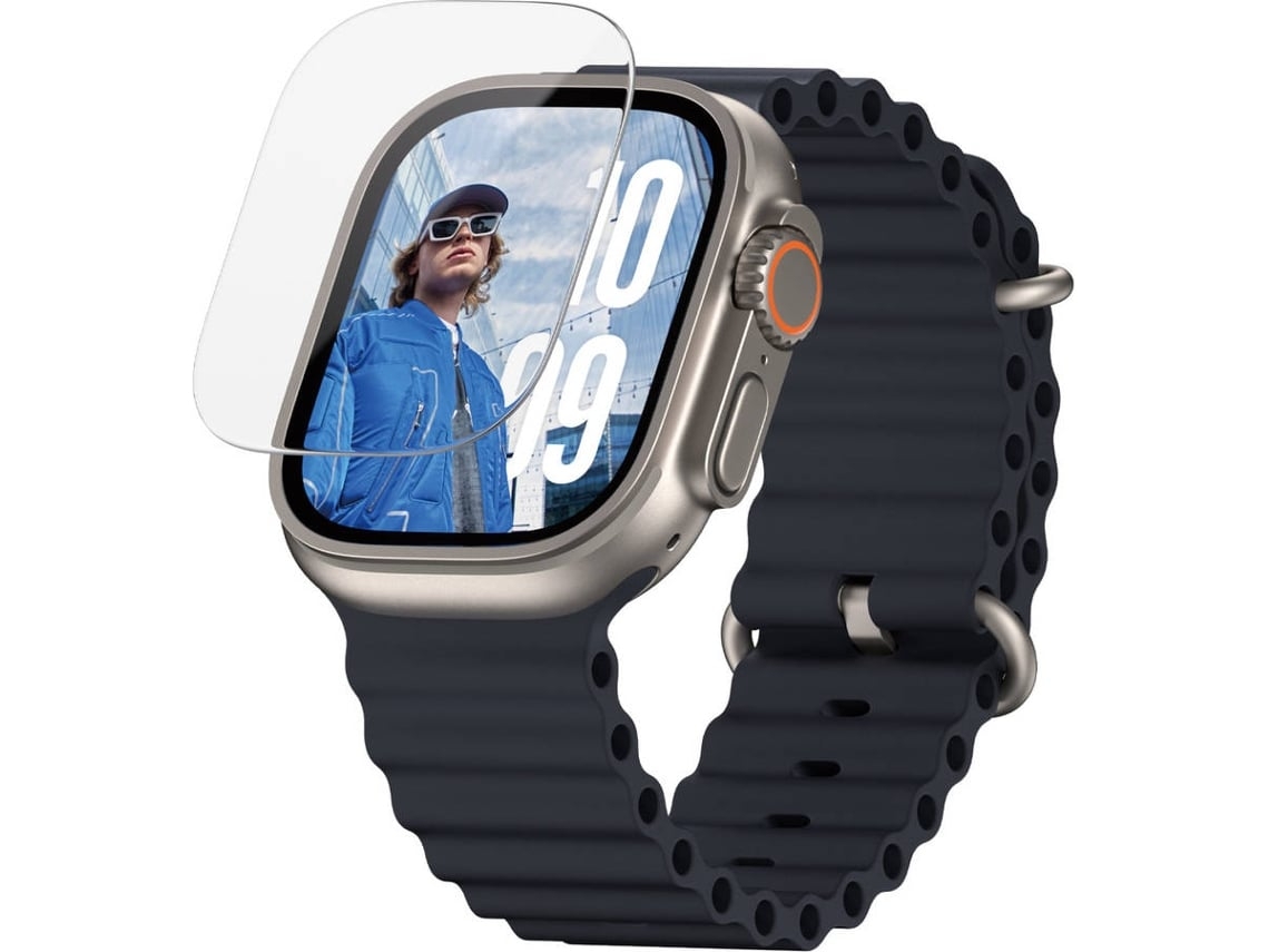 Película de Vidro PANZERGLASS Apple Watch Ultra 2 - Ultra Wide Fit (Outlet Caixa Aberta)