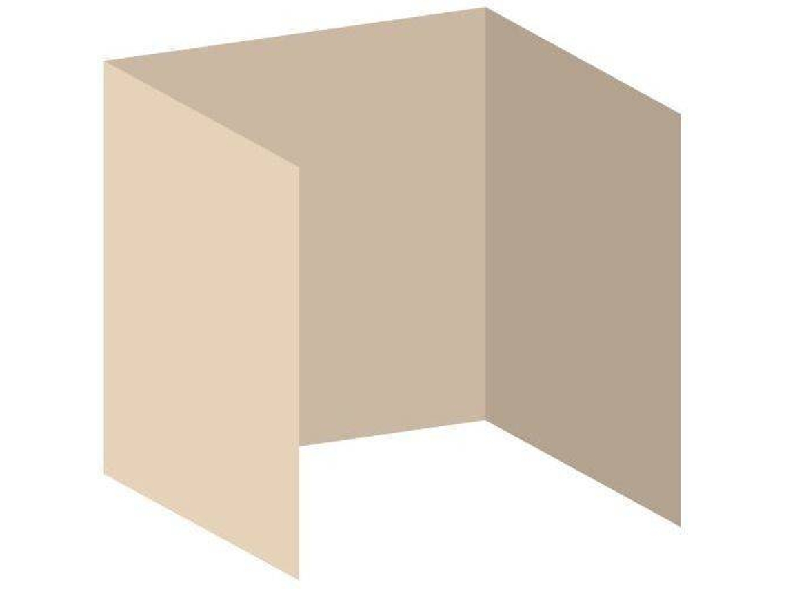 Pack 3 Laterais Lisas Para Tendas 3x3 Eco - Crema