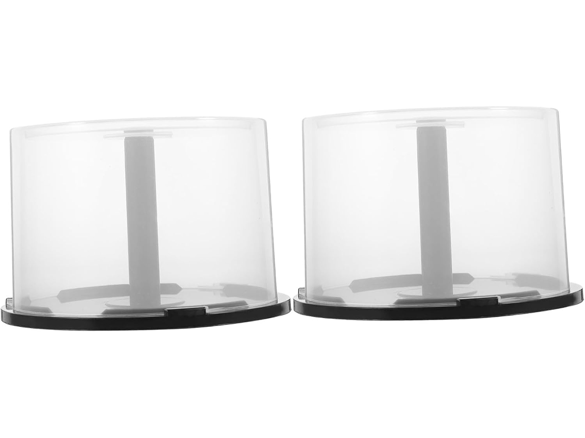 Conjunto de 50 Baldes Vazios para Armazenamento de Dvds, em Plástico Resistente. SFUSHOS
