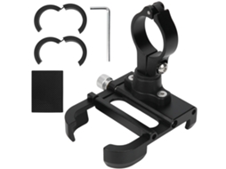 Suporte de telefone para bicicleta scooter, suporte de navegação de alumínio, suporte de guidão, plus 12 S/MARCA