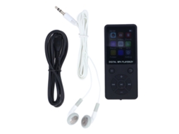 Player Mp3 Mp4 Com Bluetooth Tela Lcd Colorida 1.8 Polegadas Reprodutor Música Portátil Hifi Sem Perda Preto