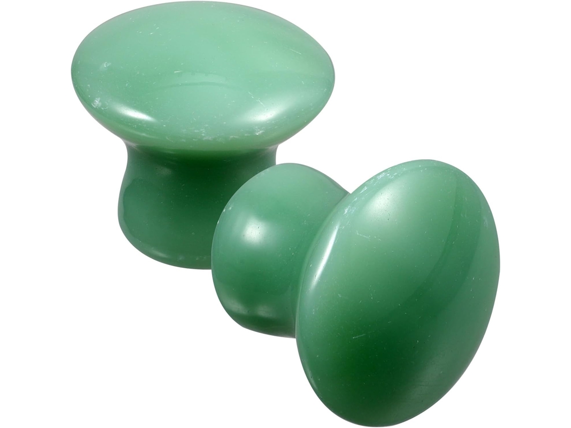 Soimiss Masseurs Visage Absorção De Sonhos Em Aventurina Lote De 2 Planchas De Massagem Lisses Forme