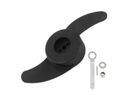 Mali hélice de Motor Outboard Elétrico para Barco Kit Hélice Anti Enrolamento Material Pvc
