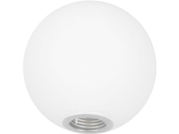 Luminária de Teto Redonda G9 de 12 Cm em Vidro Fosco, Proteção para Lâmpadas Internas, Decoração para Casa. SFUSHOS