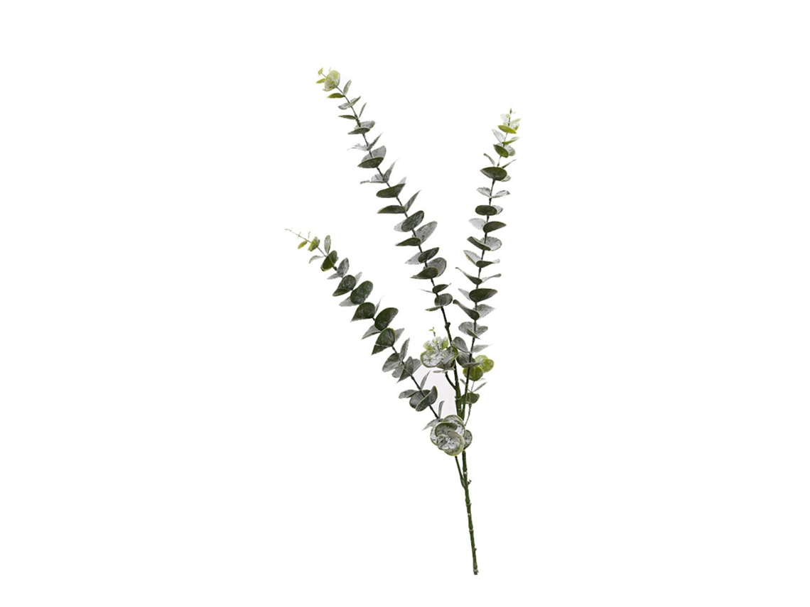 Decoração de Caule de Eucalipto Artificial 3 Galhos S/MARCA
