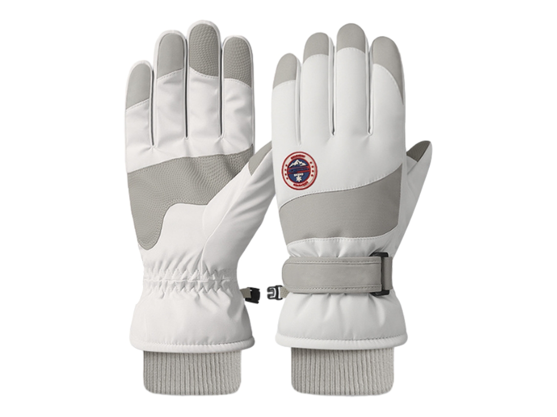 Luvas De Esqui Star Winter Para Mulheres, Luvas De Neve Impermeáveis ​​com Tela Sensível Ao Toque Para Mulheres, Luvas Quentes De Aquaforge