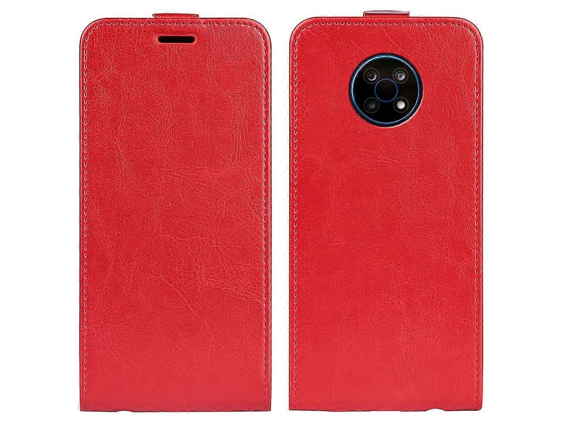 Capa Protetora De Couro Com Flip Vertical E Textura Única Para Nokia G50 R64 Com Compartimentos Para Cartões E Porta-retratos