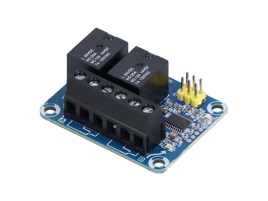 Laxiscreed Controlador Dual Channel Fkgd Para Relé De 20a E 58v Dc, Arranque Remoto