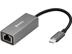 Adaptador de Rede SANDBERG USB-C Gigabit Network Adapter