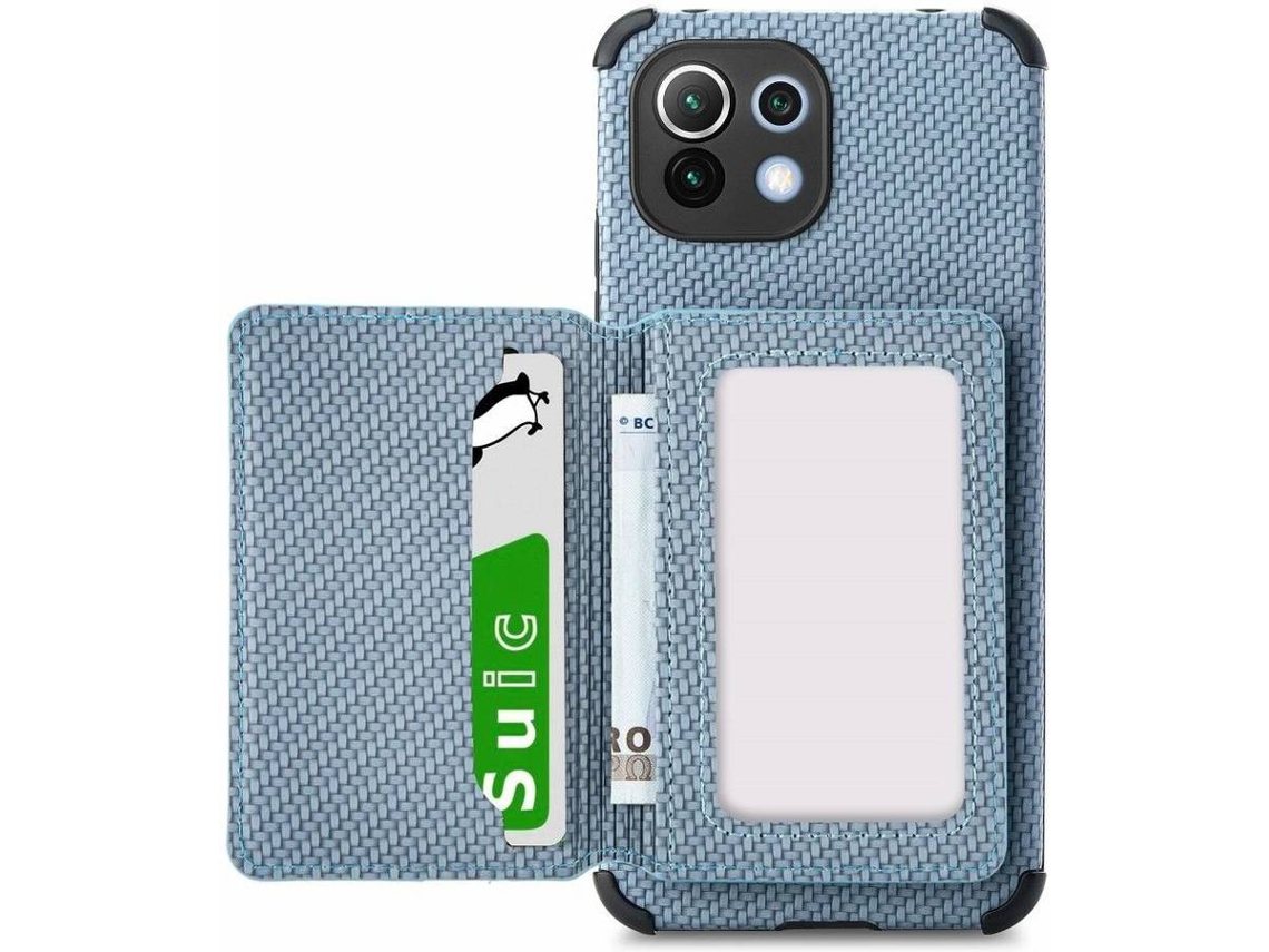 Capa Xiaomi Mi 11 HFS-HOUSE Texture (Azul)