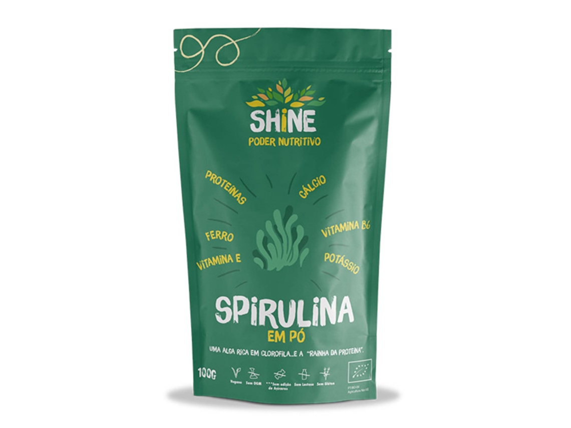 Pó de Espirulina Shine