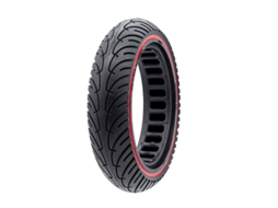 Rueda Maciza Ultraligera 8,5x2 6,1/b34 Línea Roja NEDONG