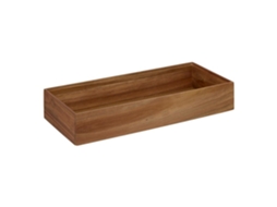 Organizador De Gaveta Em Madeira Marrom Escuro 15x38.5x9 Cm Five Simply Smart