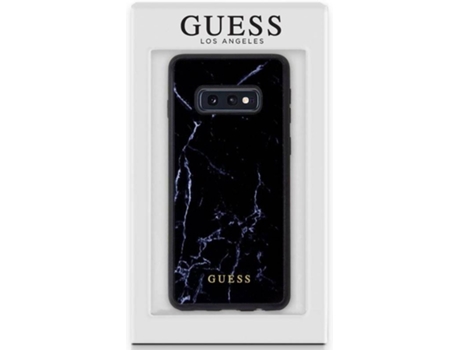 Carcasa  para Samsung G970 Galaxy S10e Licencia Guess Mármol Negro