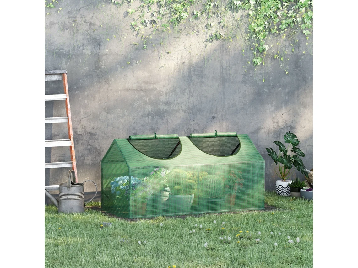 Estufa, Acabamento Verde, 600 X 600 X 1200 Cm