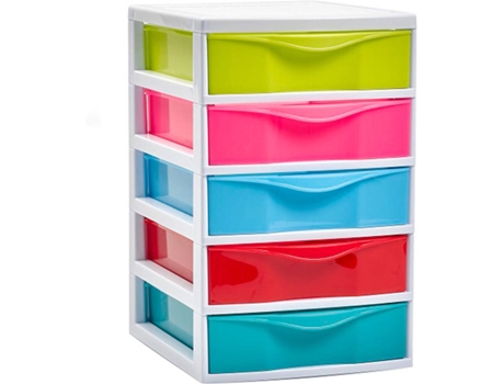 Organizador ACAN Guadiana (Plástico - Branco - 28x18x21,5 cm)