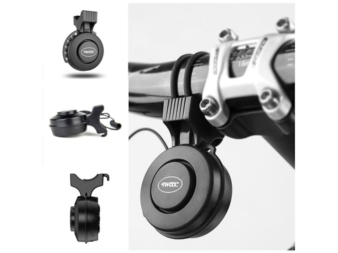 Campainha Elétrica para Bicicleta, Recarregável por Usb AQUAFORGE