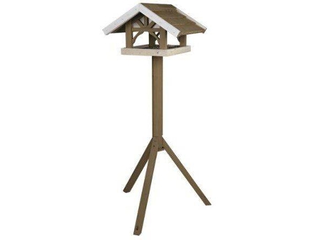 Comedouro para Aves  47120 (Castanho - 45 x 28 x 44 cm - Madeira)