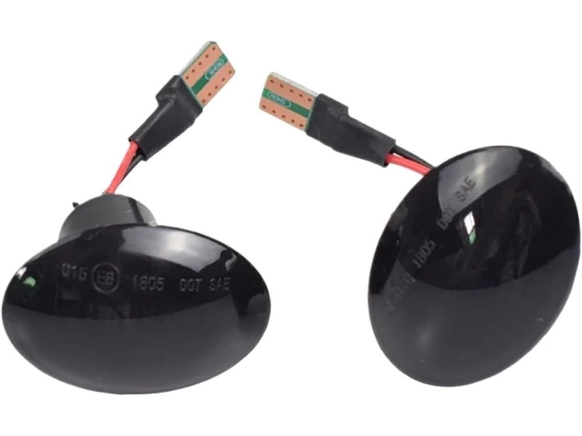 Piscas De Led 2 Peças, Luzes De Posição Laterais Para Carros, Lâmpadas Led T10 Dinâmicas Para Abarth, Para Luzes De Lama
