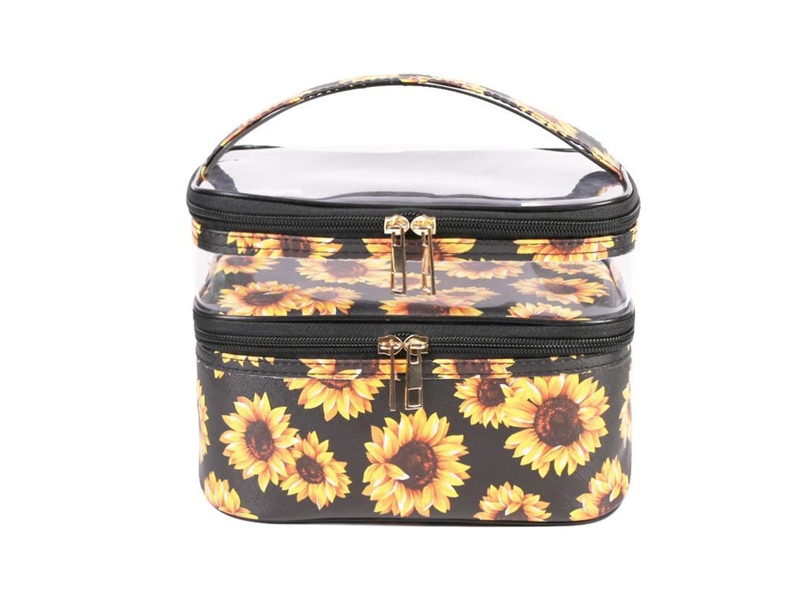 Pacotes de Bolsa de Maquiagem Iridescente S/MARCA, impermeável, transparente, 6 peças