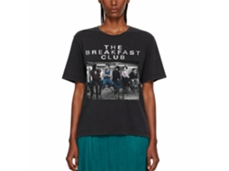 Rockinstone Breakfast Club Movie Photo Black Adult T-shirt Size:m