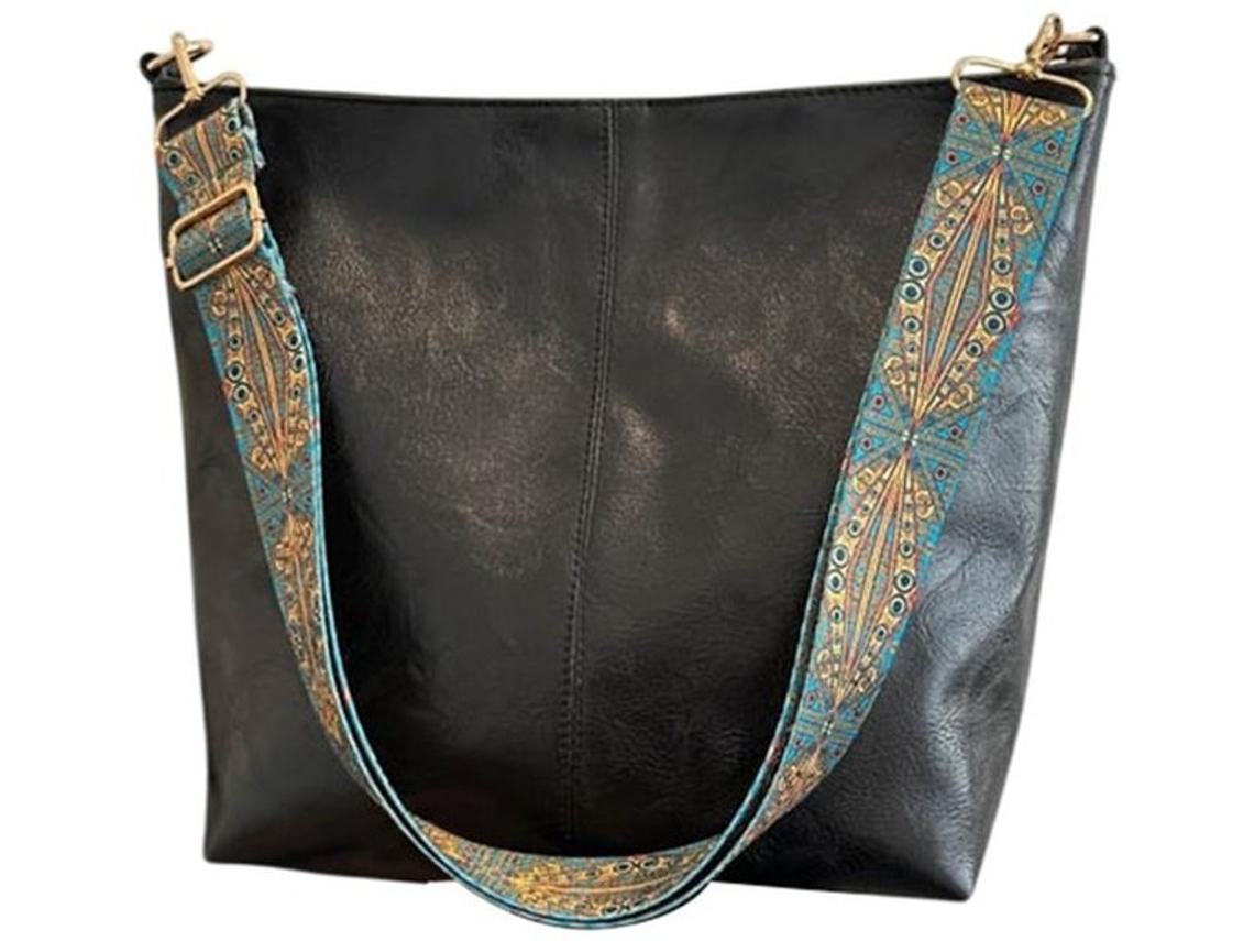 Vegan Pu Leren Crossbody Hobo Tas Met Rits Zwart Stijlvolle Schoudertassen Voor Vrouwen Brede Gitaarriem Dode Emmer Tas Voor Werk Winkelen Reizen Ontm