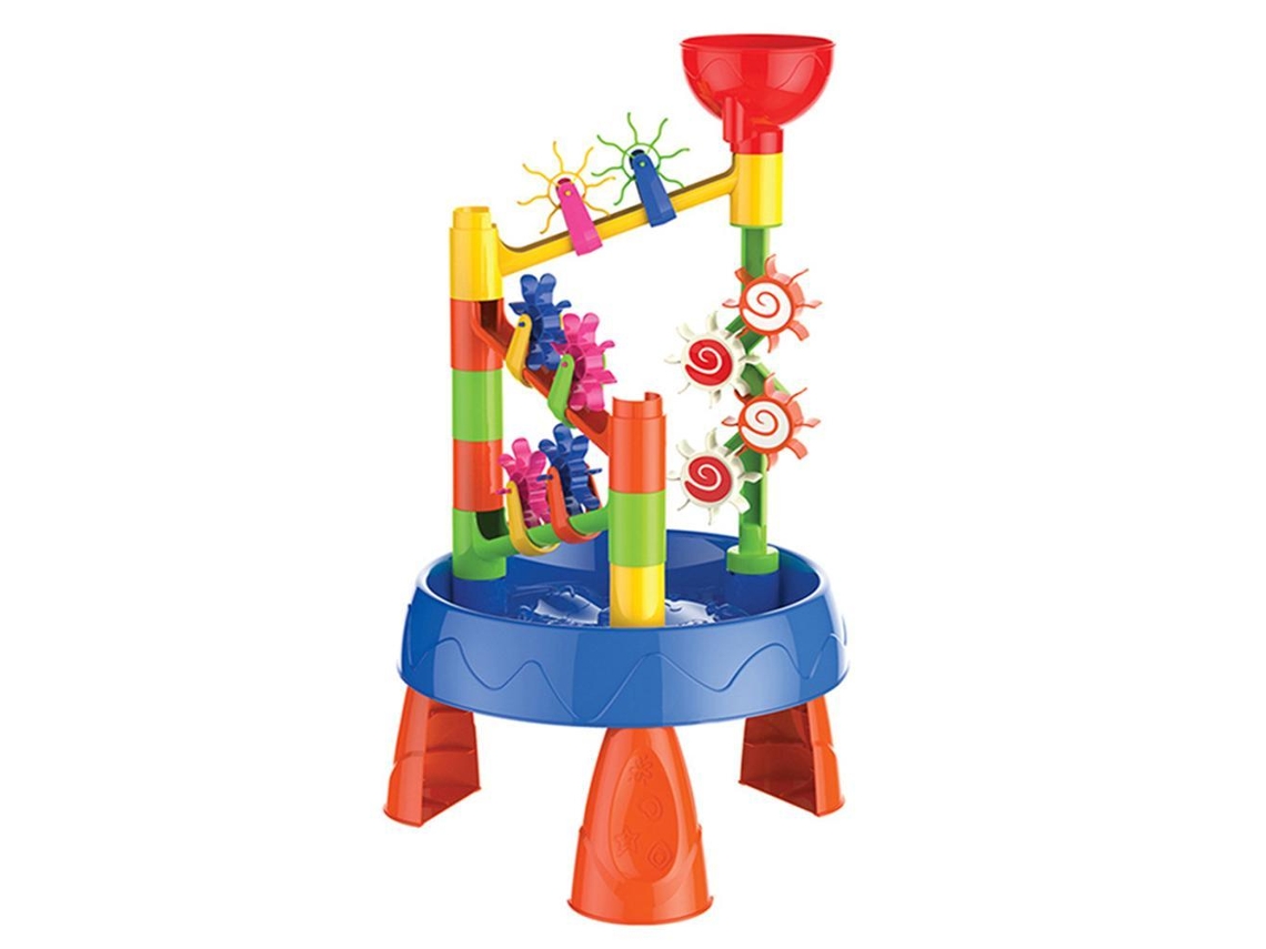 Mesa de Brincar com Areia e Água, Conjunto de Brinquedos de Praia Indoor e Outdoor S/MARCA