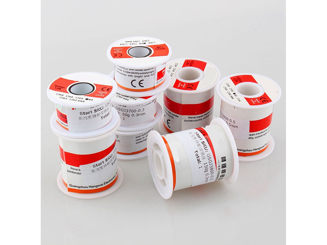 Hilo De Soldadura Com Núcleo De Colofônia 150g 0,6mm Para Instrumentos Precisos Kit De Suprimentos Industriais