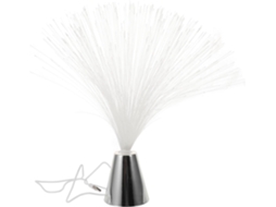 Lâmpada de Fibra Óptica Led Usb, Luz Suave e Portátil em Plástico, Ideal para Iluminação Noturna de Mesa e Decoração. SFUSHOS