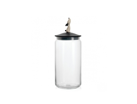 Recipiente para Comida de Cão Preto - LulÃ jar A DI ALESSI