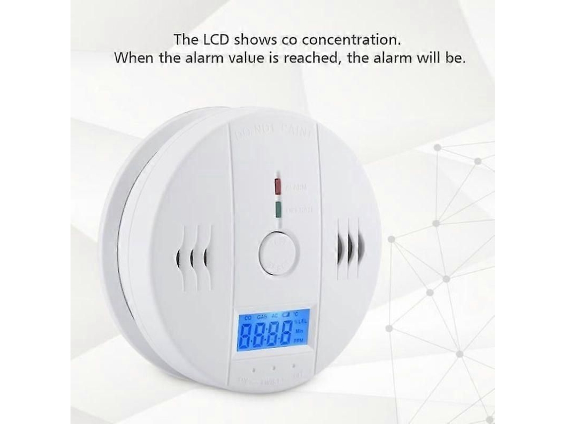 Detector Inteligente De Monóxido De Carbono (co) Hb057 Para Alerta De Gases Tóxicos.