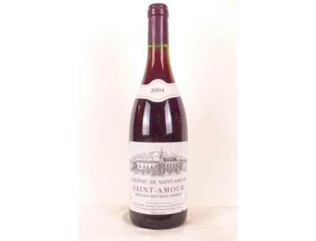 Vinho Tinto CHÂTEAU DE SAINT-AMOUR 2004 (75 cl - 1 unidade)