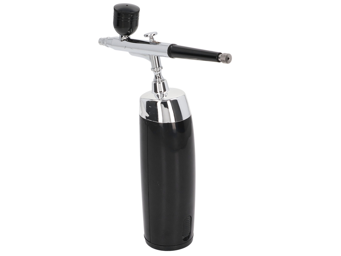 Kit De Aerógrafo Sem Fio Com Carregador Usb Pistola De Pintura Manejo Estável Portátil Preto