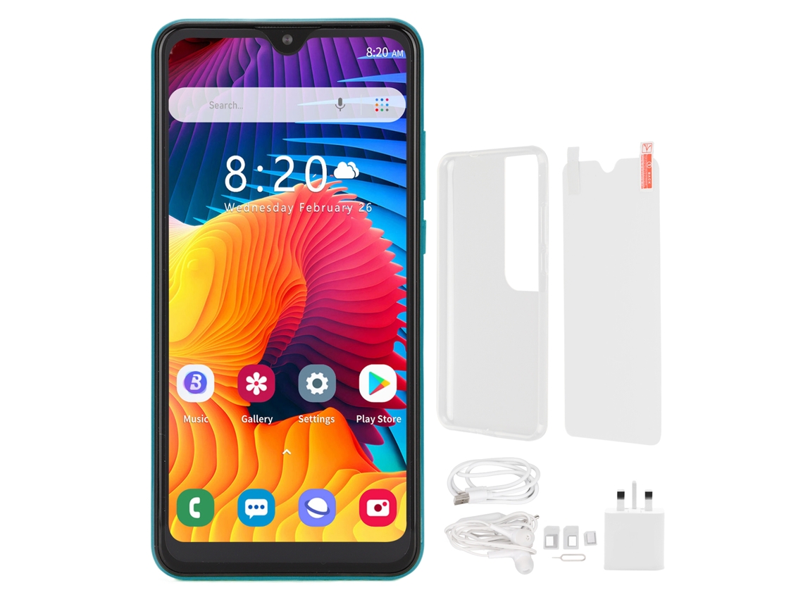Smartphone Laxiscreed Com Tela De 6,26" Dual Sim E Reconhecimento Facial