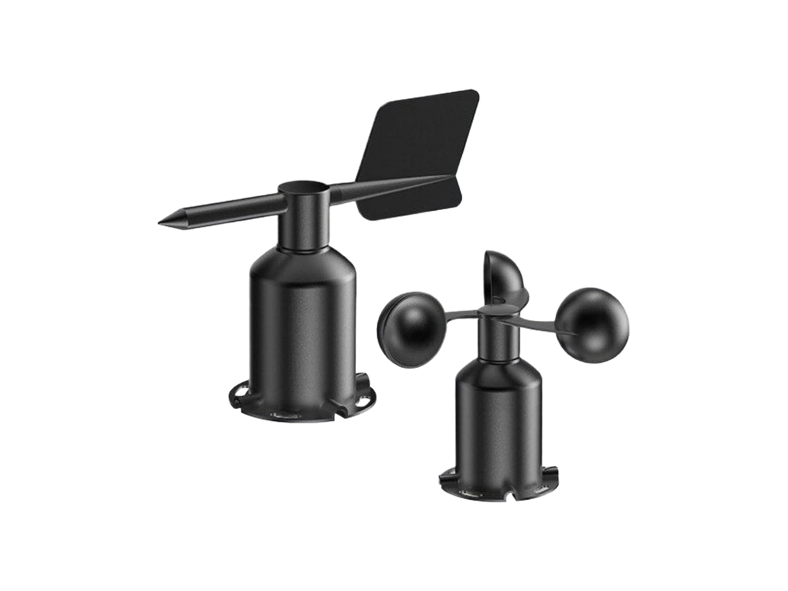 Sensor de velocidade do vento de três ondas RS485 (Cozimento Ink)