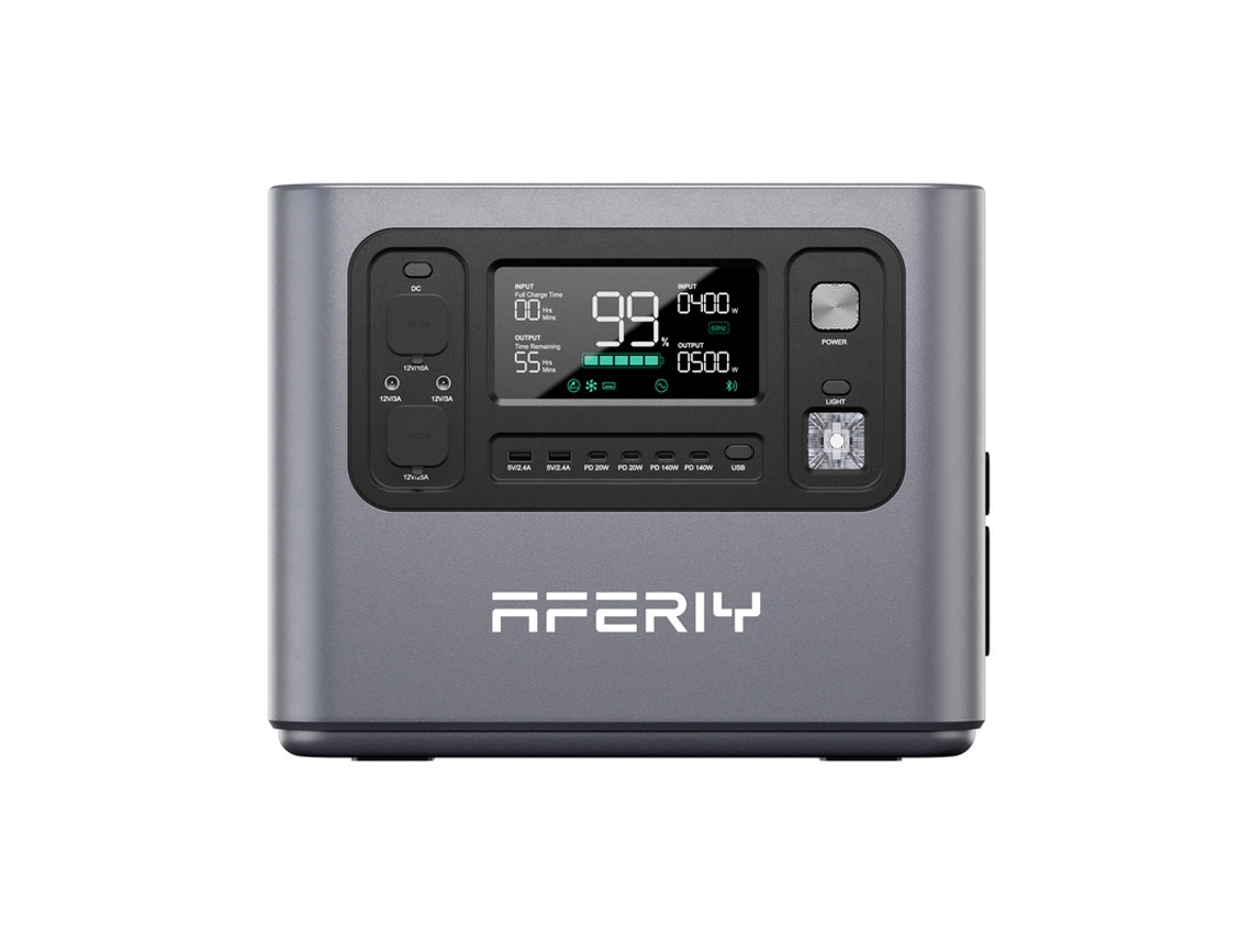 Estação De Energia Portátil Aferiy P280 2800 W 2048 Wh Expansível Até 10240 Wh