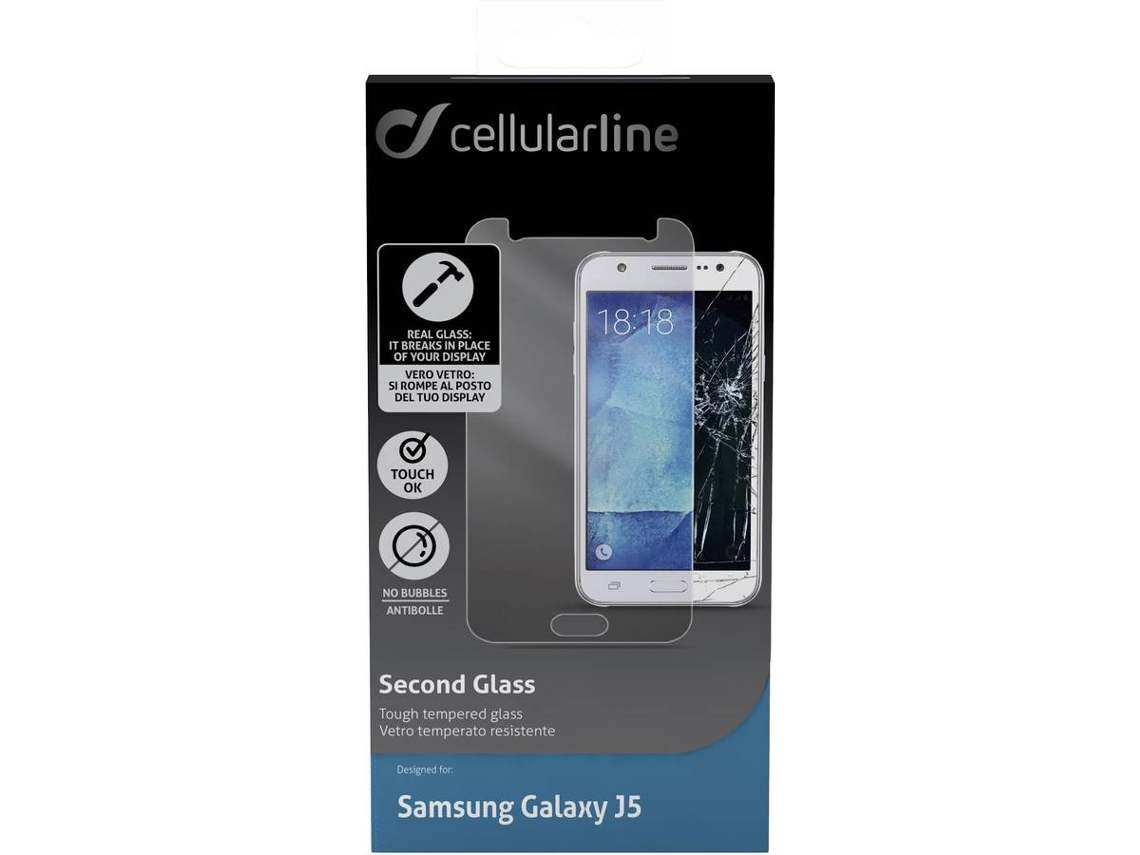 Pelicula de Vidro CELLULARLINE Galaxy J5