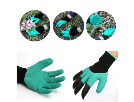Luvas De Jardinagem Não Especificado Tamanho Único À Prova Dágua Resistentes À Perfuração Garras Práticas Bluelans