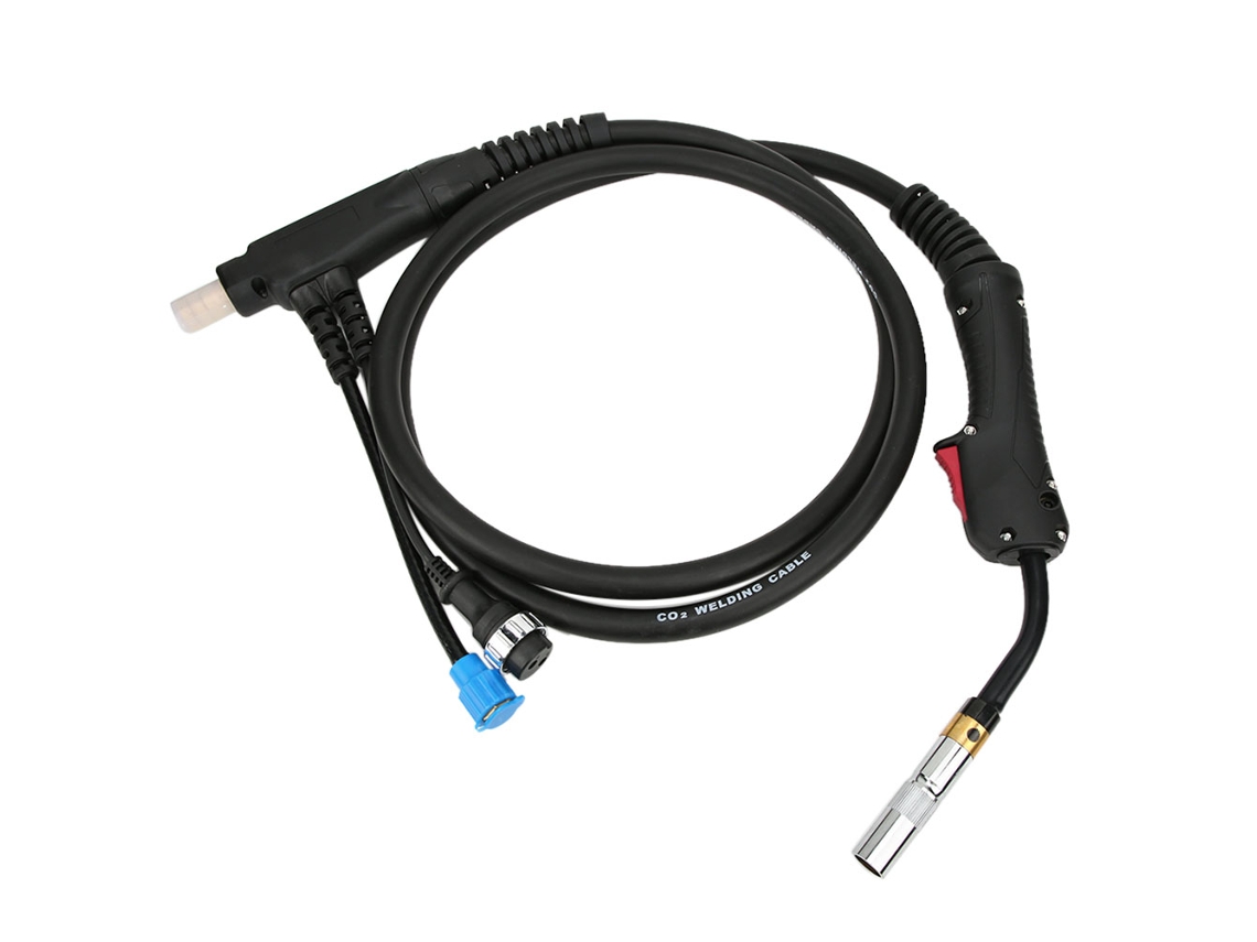 Laxiscreed Tocha De Soldar Mig 350a Co2 Com 9,8 Pés E Conector Europeu, Ideal Para Soldadura Profissional