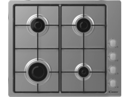 Placa de Gás CANDY CHW 6LX (Gás Natural - 59.5 cm - Inox) — Gás Natural | Largura: 59.5 cm