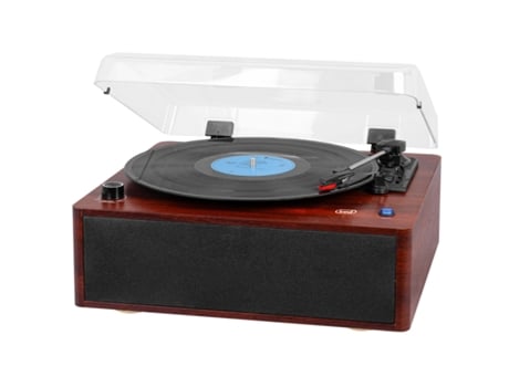Tocadiscos Trevi Tt 1030 Bt Turntableawwless In Out Wooden