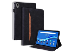 Capa De Couro Com Aba Horizontal Resistente A Impactos Para Lenovo Tab M8 Fhd Tb-8505f / Tb-8705x De 8 Polegadas, Com Suporte, Compartimentos Para Car